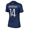 Original Fußballtrikot Paris Saint-Germain 2023-24 Juan Bernat 14 Heimtrikot Für Damen